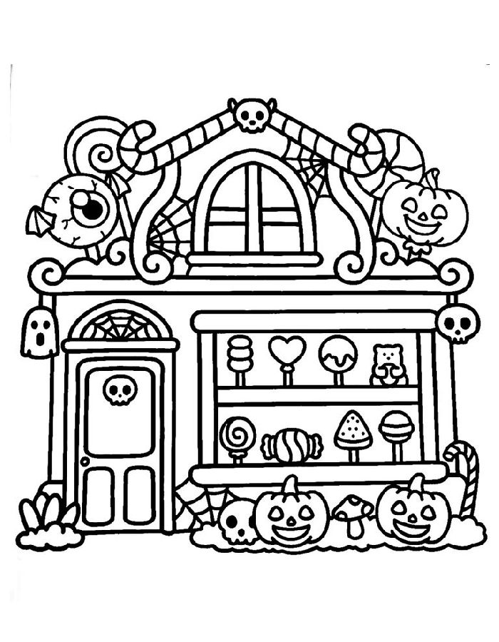 Little Corner Worksheet Coloring Page