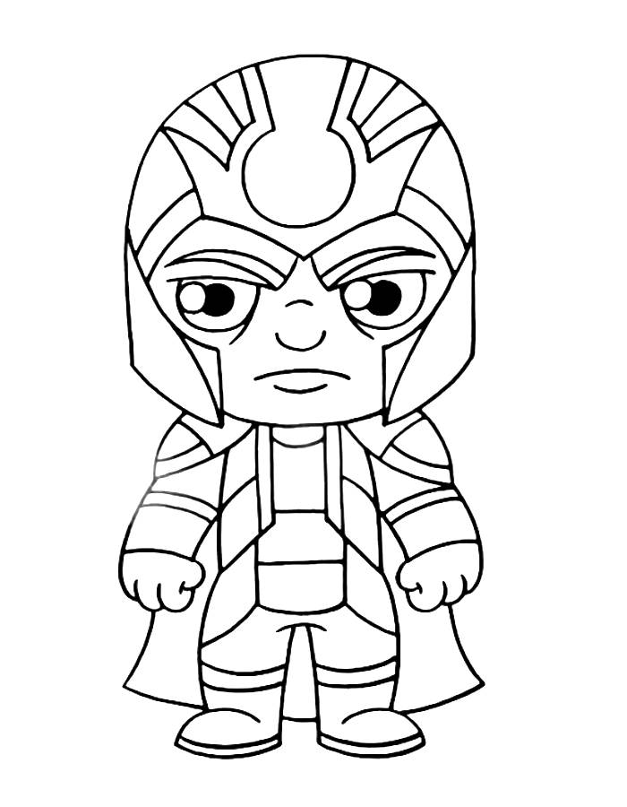 Magneto Xmen Coloring Page