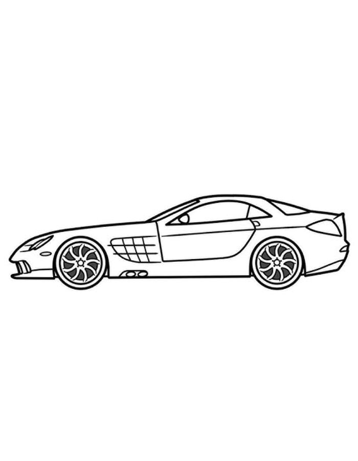 Mclaren Worksheet Coloring Page