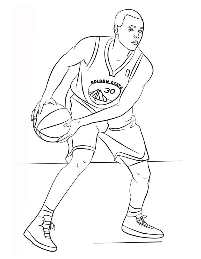 Michael Jordan Coloring Page