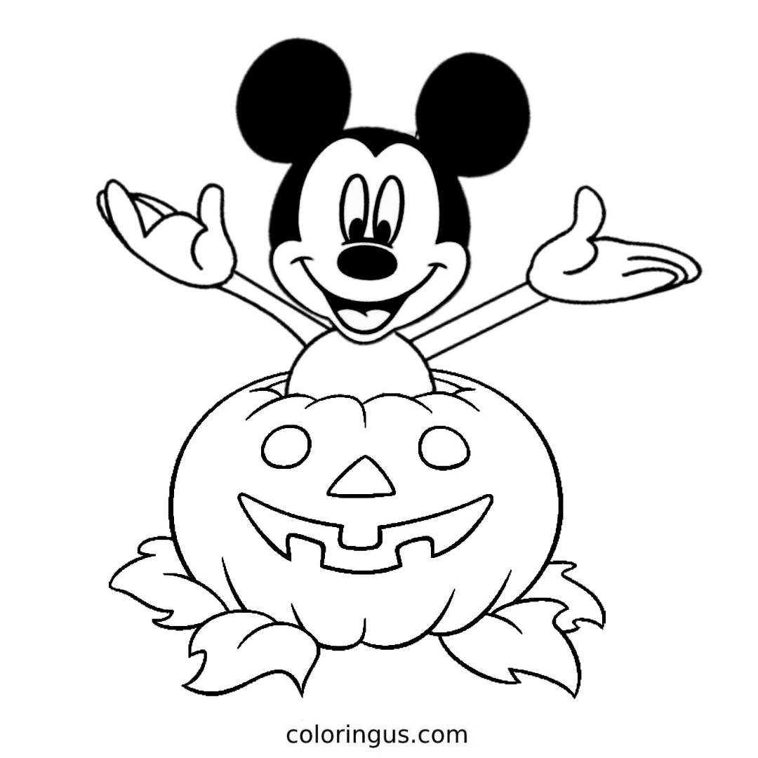 Mickey Mouse Coloring Pages - Free Printable Sheets