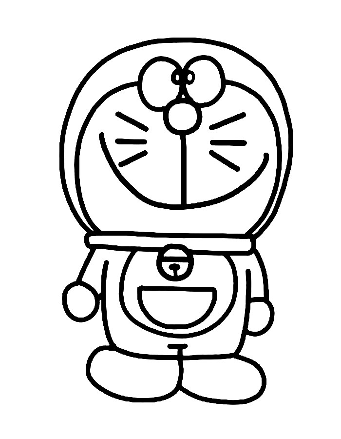 Mini-dora Coloring Page