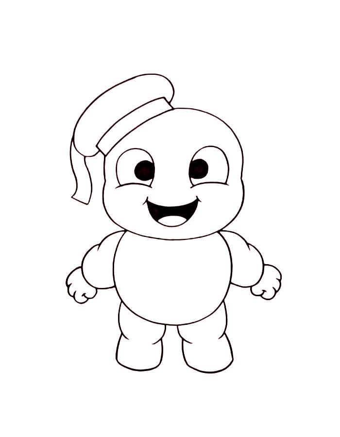 mini stay puft ghostbusters