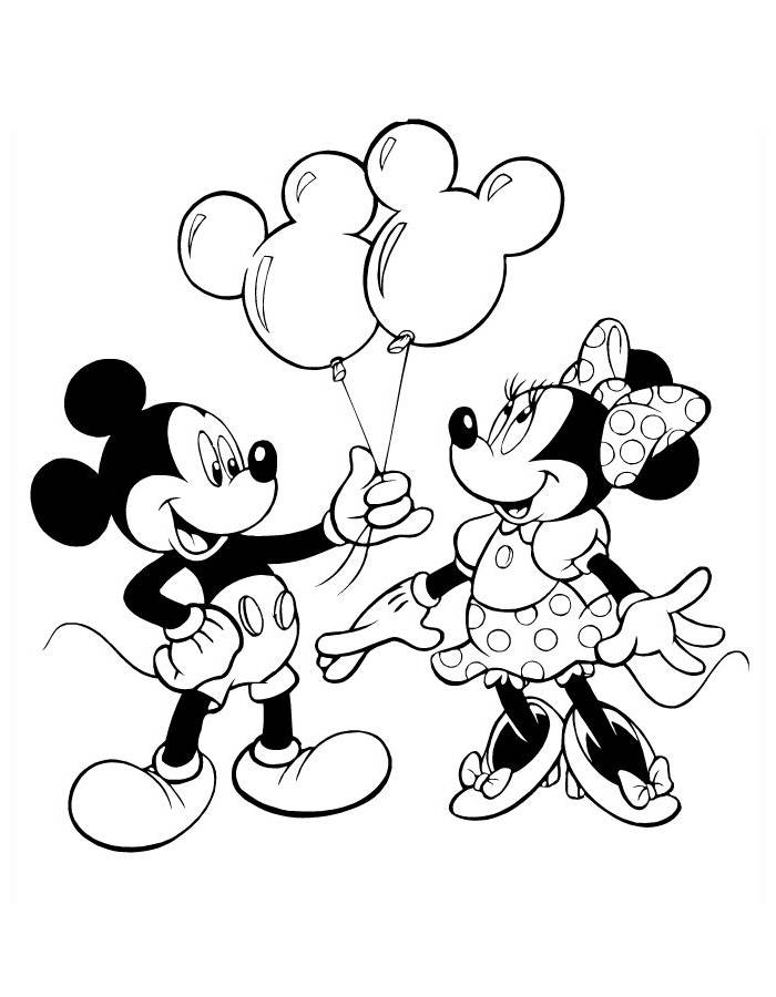 Minnie And Mickey From Mickey Mouse Clubhouse