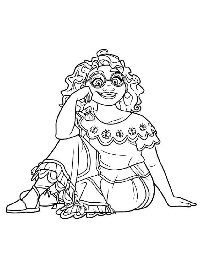 Mirabel  coloring page