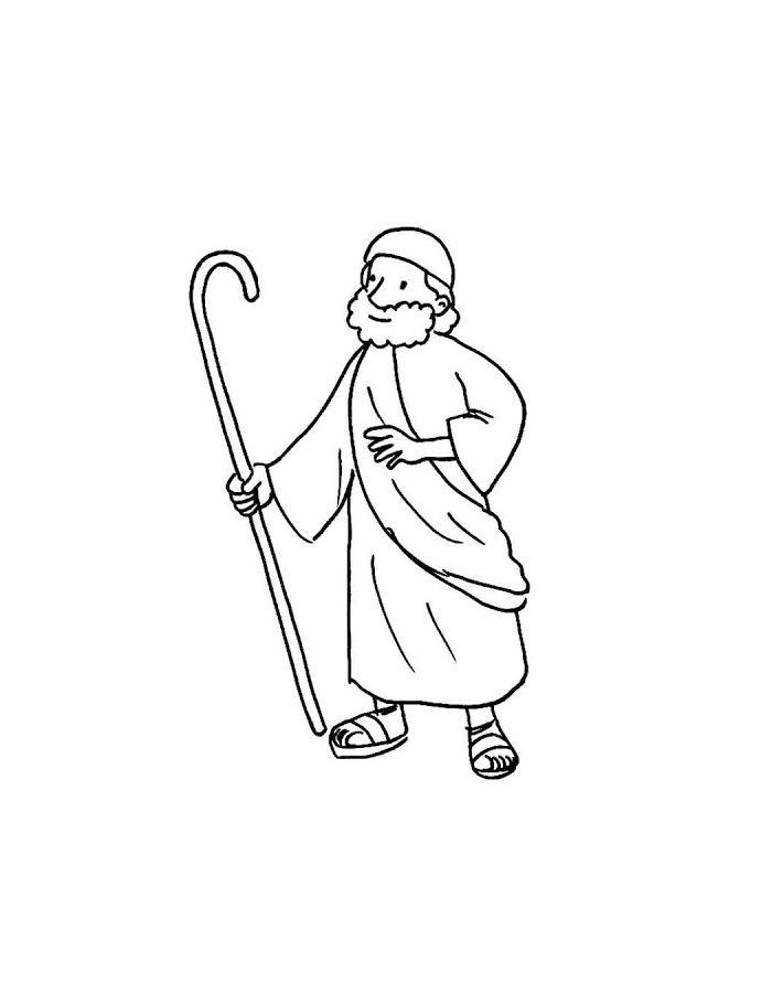 Moses Bible Story Cartoon Drawings