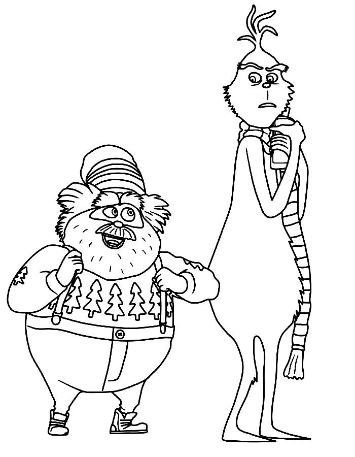 Mr Bricklebaum The Grinch Coloring Page