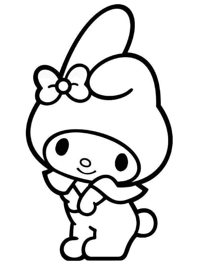 My melody Coloring Pages - Free Printable Sheets