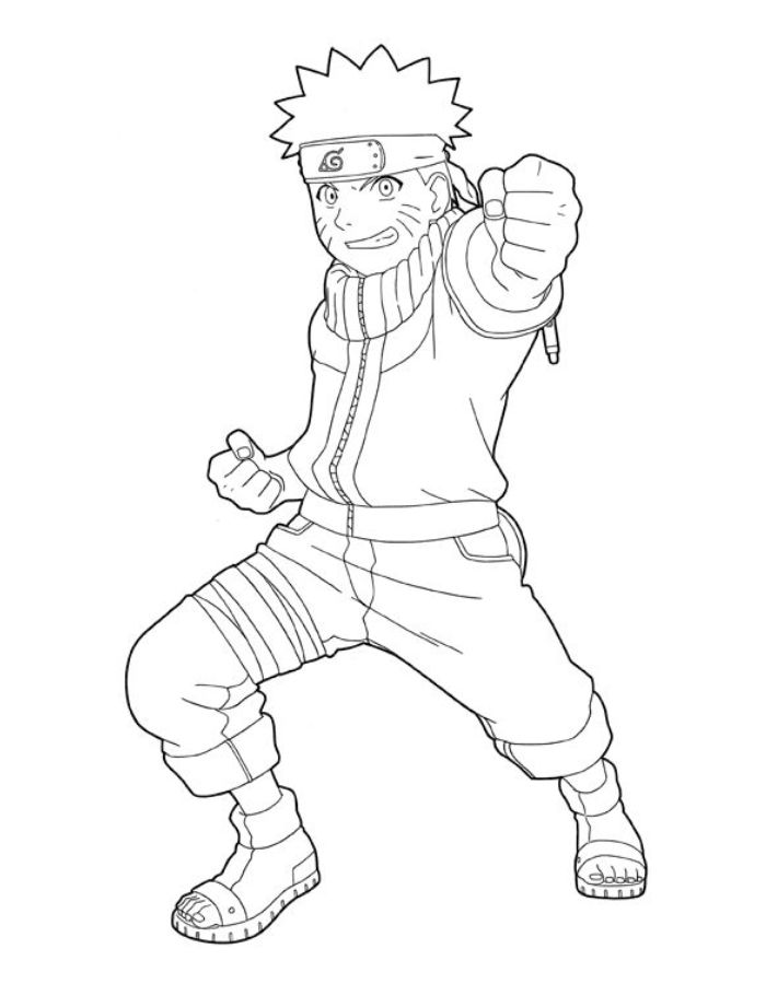 Naruto Coloring Pages