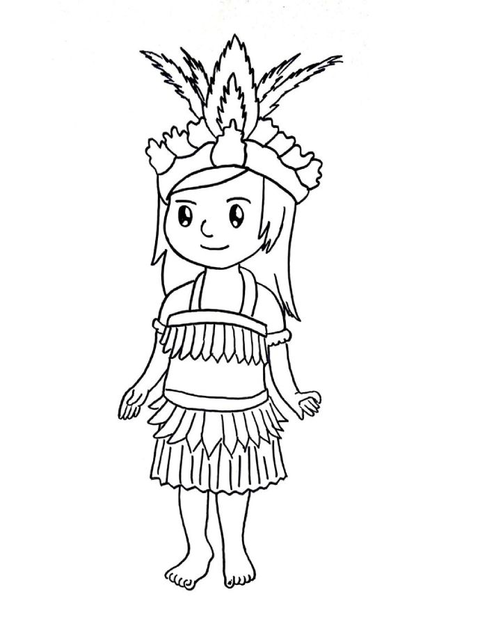 Native American Heritage Coloring Page