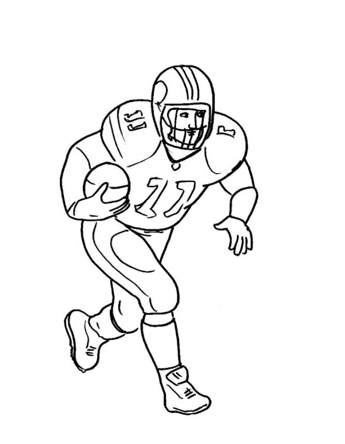 NFL  coloring page