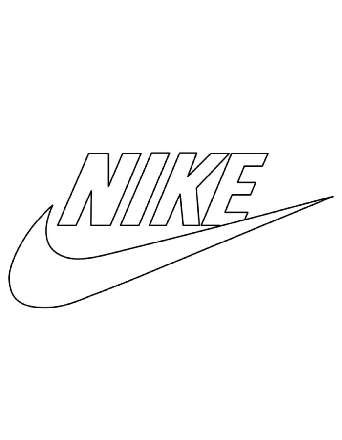 Nike Coloring Pages