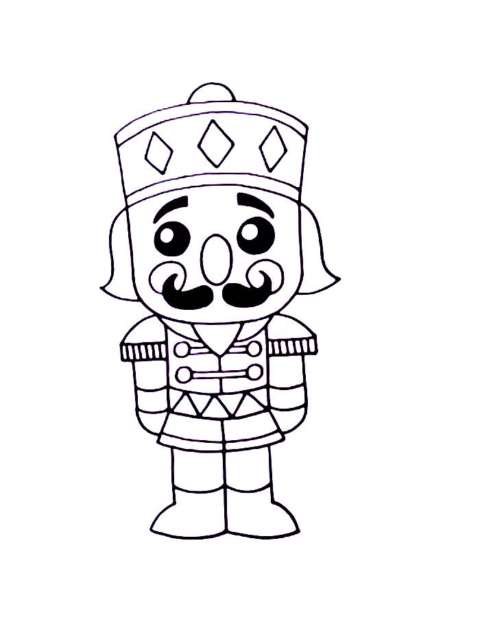 Nutcracker Printable Nutcracker Printable Coloring Page