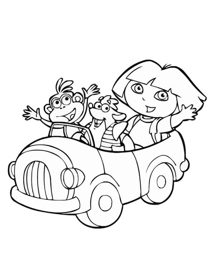 Painting Games Coloring Page