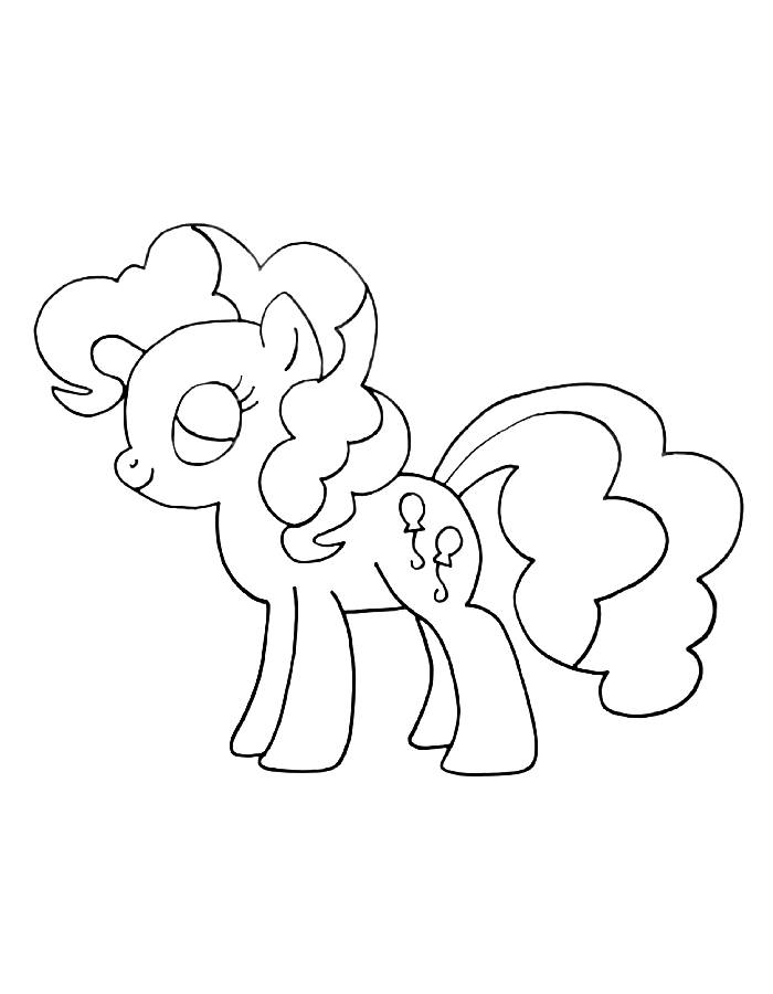 Painting Pinkie Pie For Children