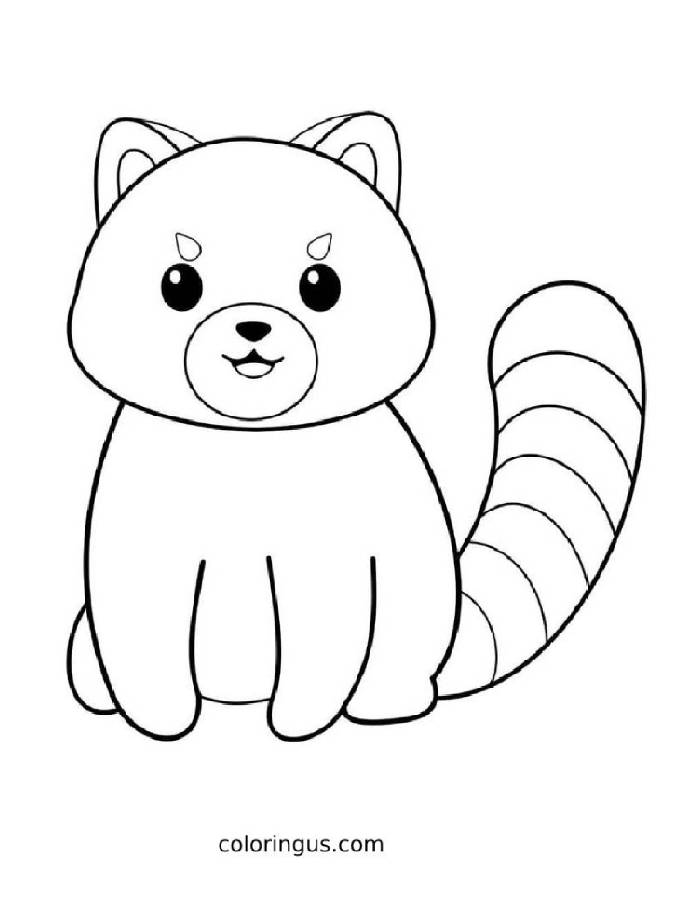 Panda Coloring Pages