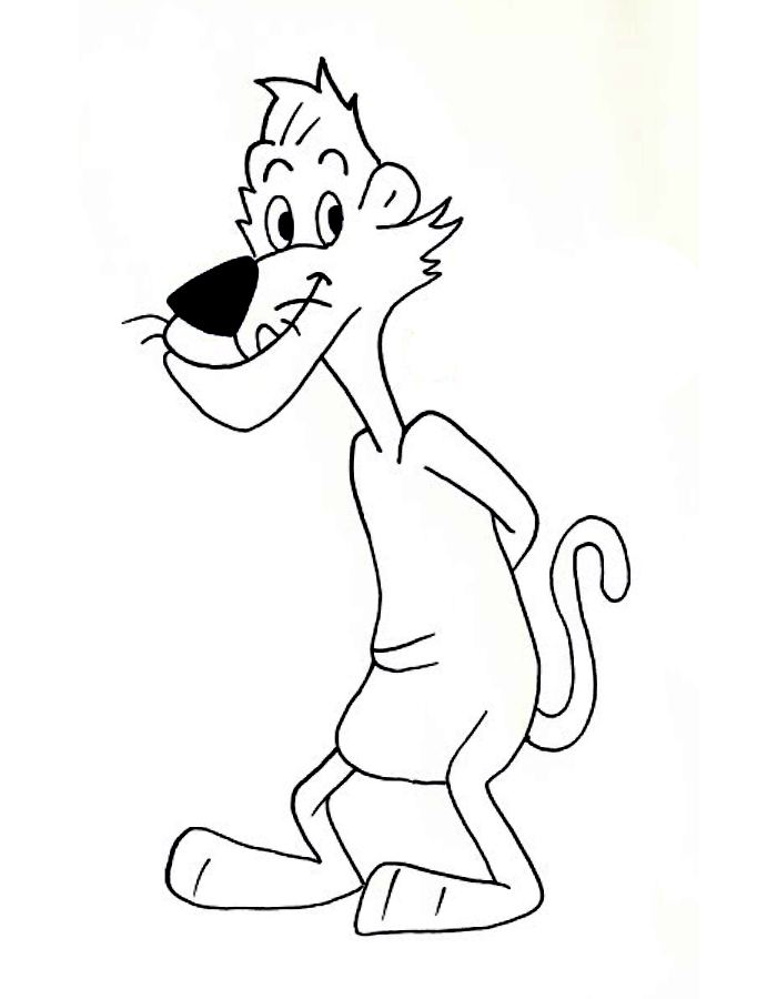 Pete Puma Coloring Page