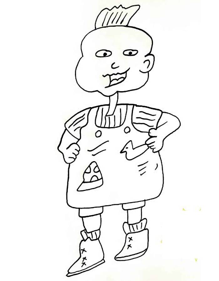 Phillip Deville Coloring Page