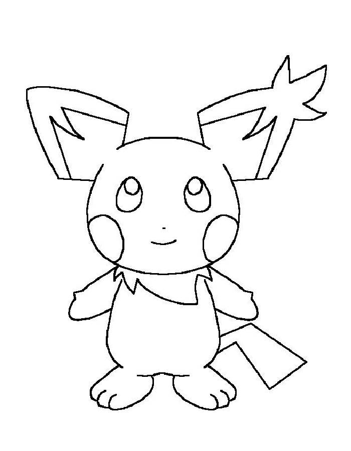 Pichu  coloring page