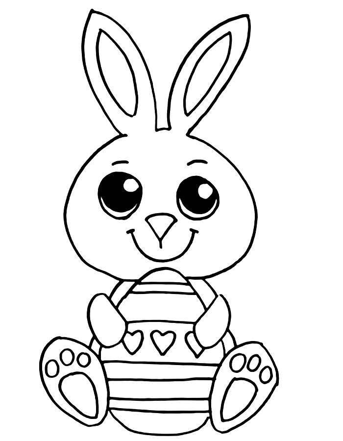 Pictures To Color Of Bunnies Coloring Page