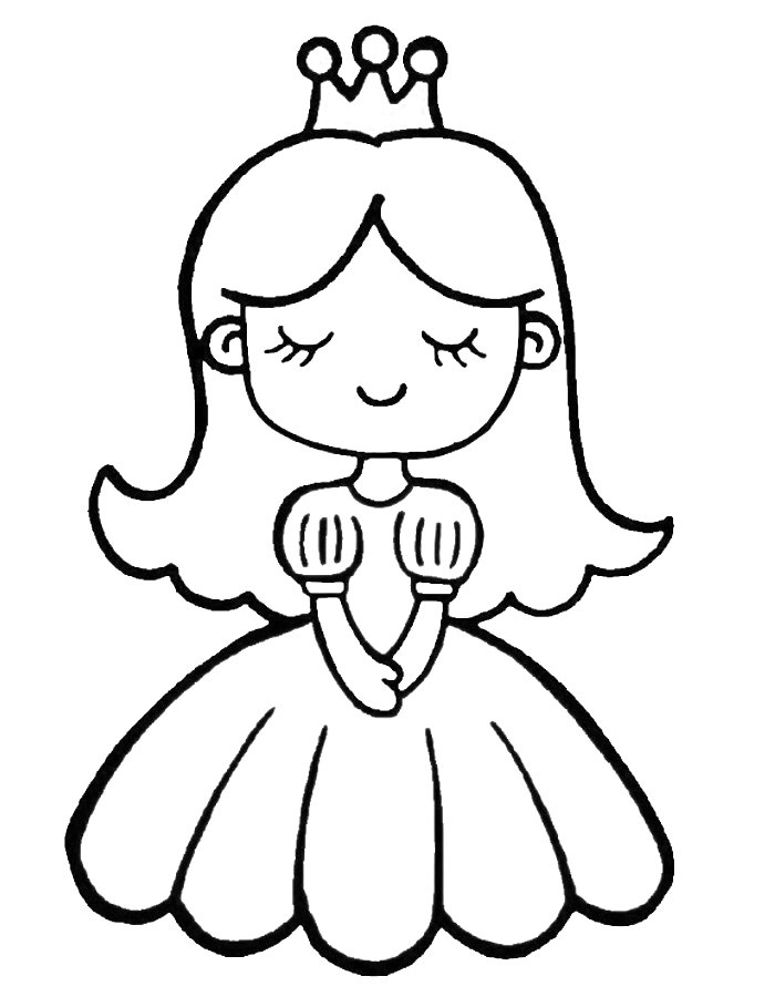 Pictures To Color Of Princesses Pictures To Color Of Princesses Coloring Page