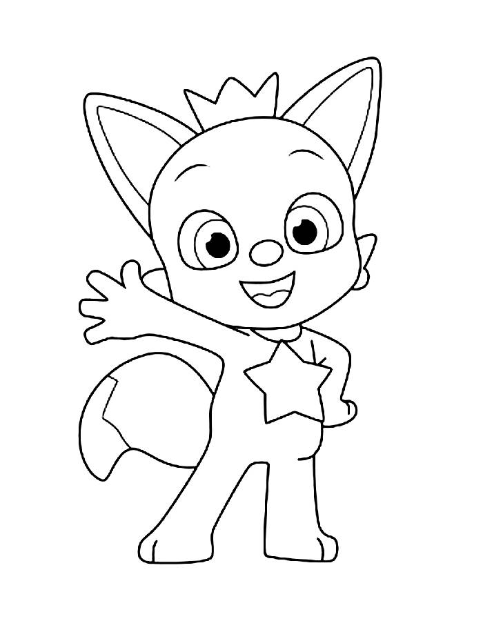 Pinkfong Coloring Pages