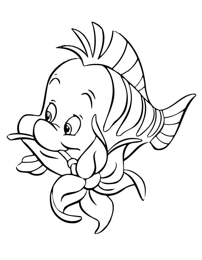 Pixar Dory Coloring Page