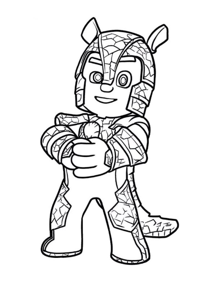 Pj Masks Armadylan Coloring Page