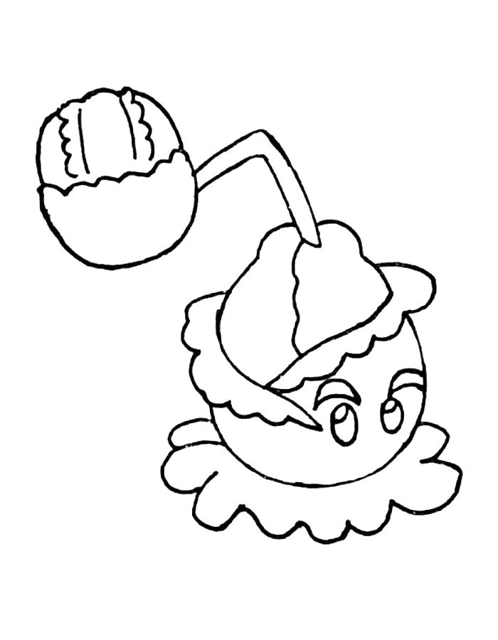 Plants Vs Zombies Cabbage Coloring Page