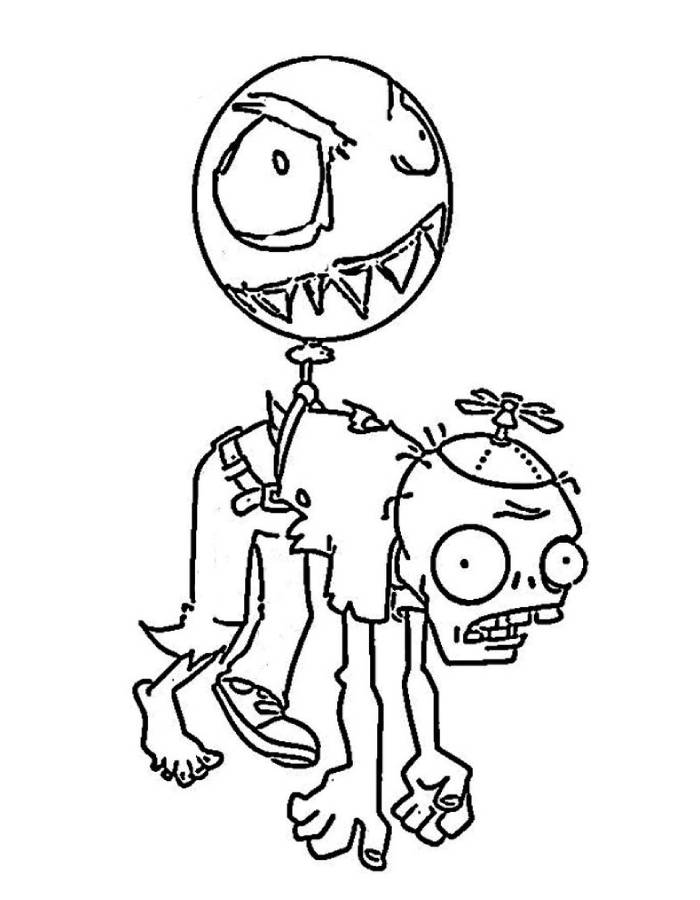 Plants Vs Zombies Simple Art