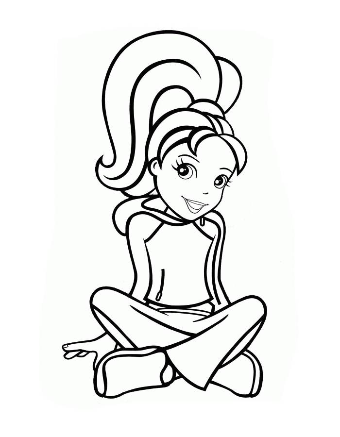 Polly Pocket Pictures To Color Coloring Page