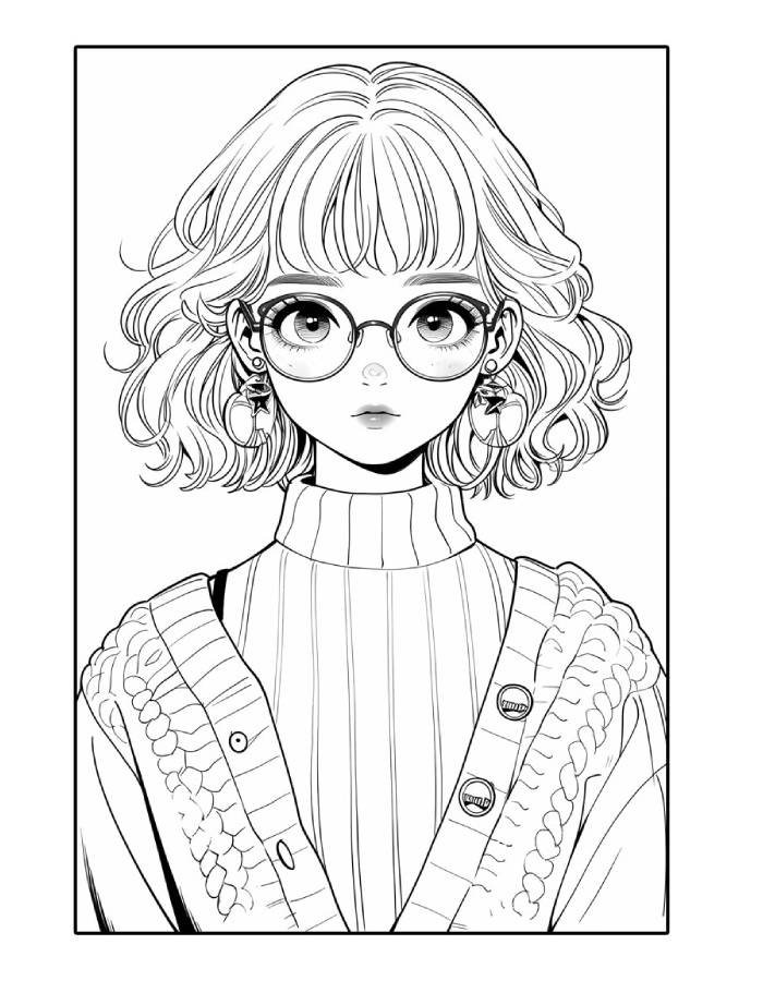 Preppy Outline Art