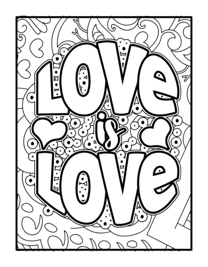 Pride Coloring Page