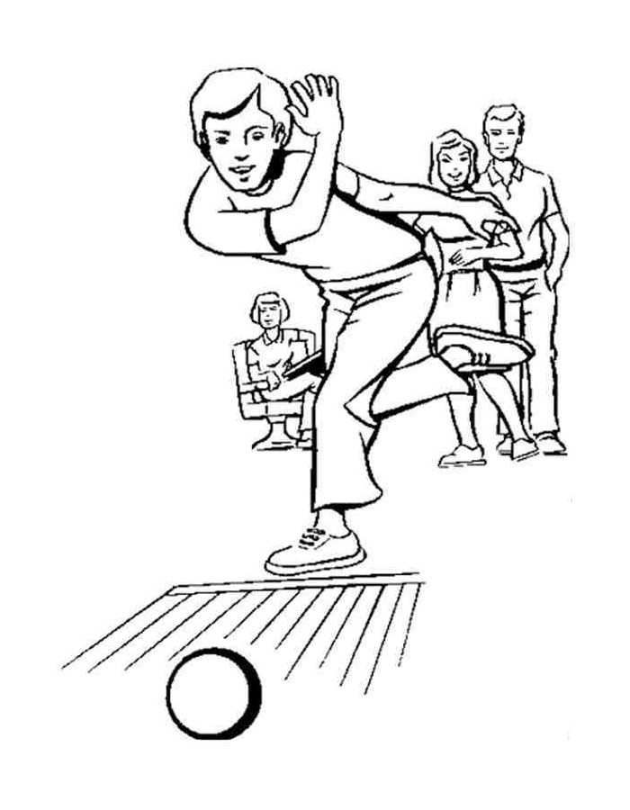 Bowling Coloring Pages (Free Printable PDF)