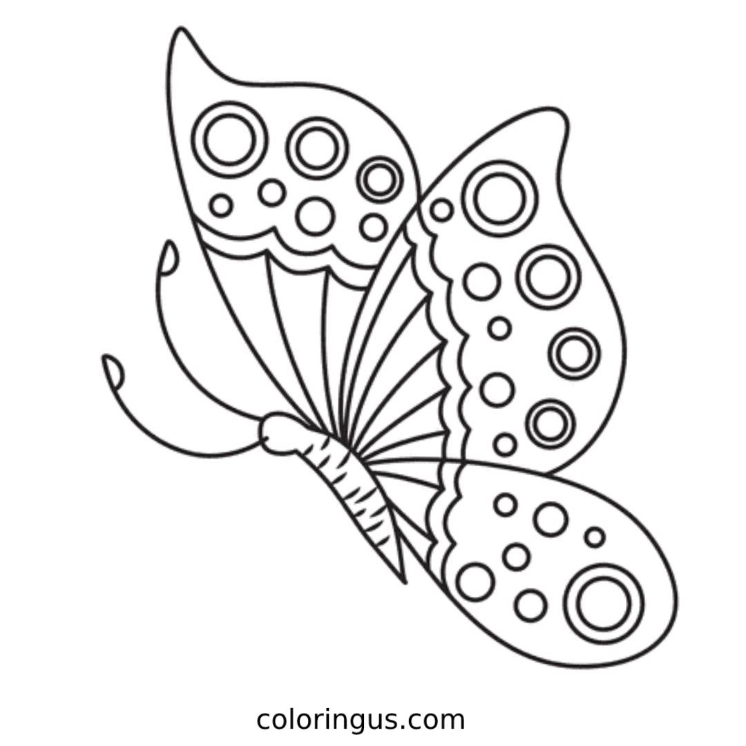 Printable Butterfly Pictures Printable Butterfly Pictures Coloring Page