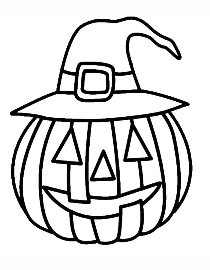 Printable For Halloween Coloring Page