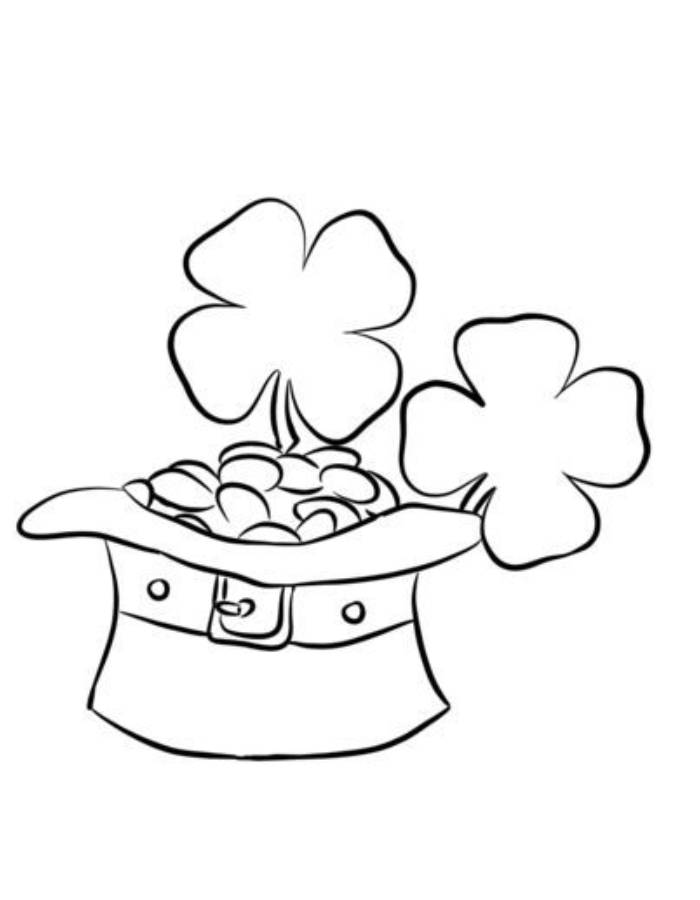 Printable Picture Of A Shamrock