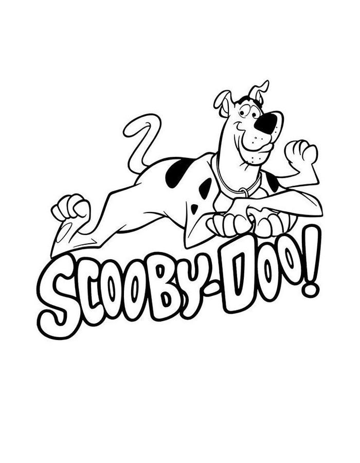 Printable Scooby Doo Pictures Coloring Page