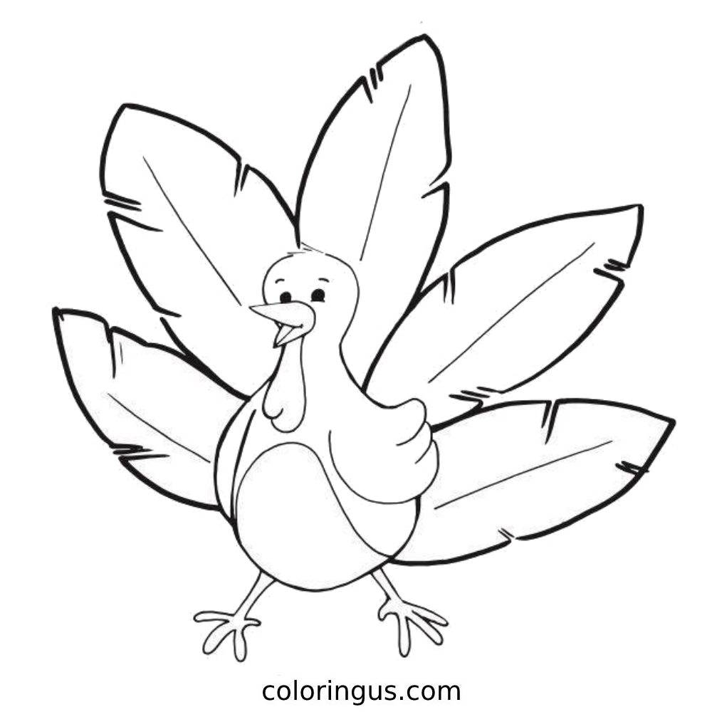 Printable Coloring Pages Turkey