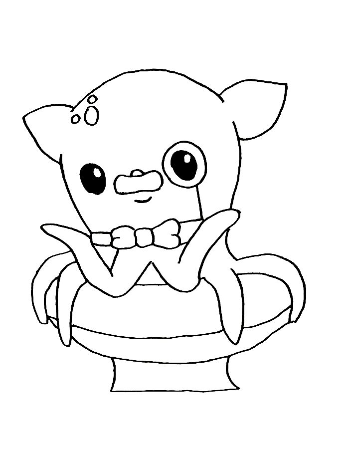 Professor Inkling From Octonauts Coloring Page