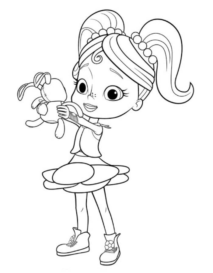 Rainbow Rangers Coloring Page