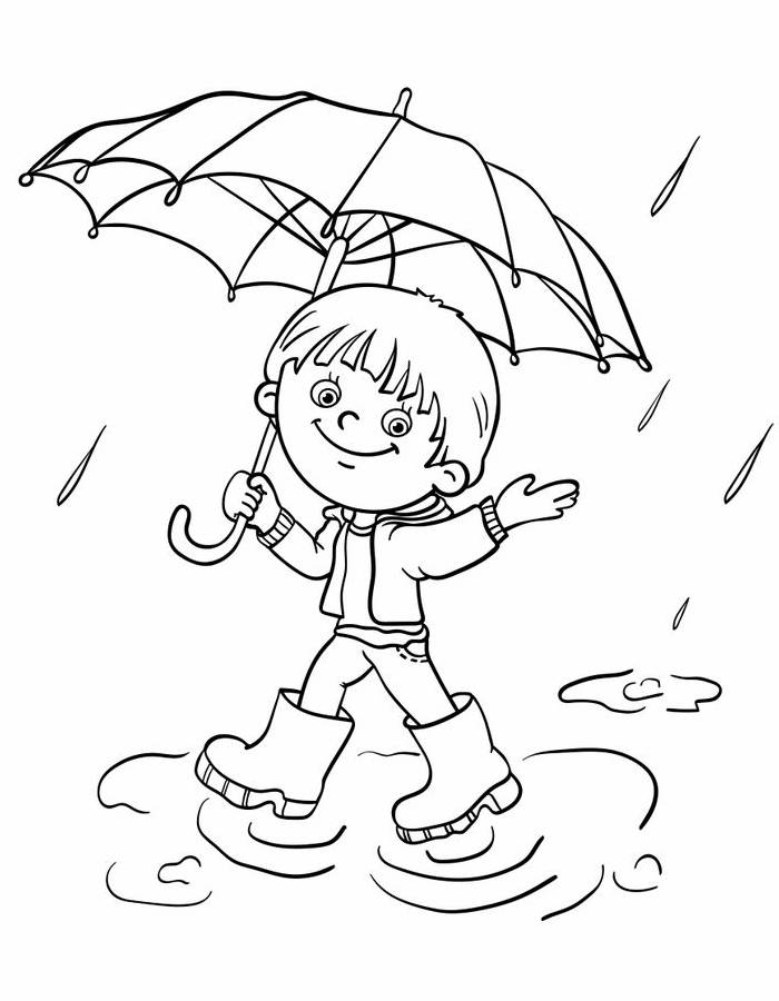 rainy cartoon