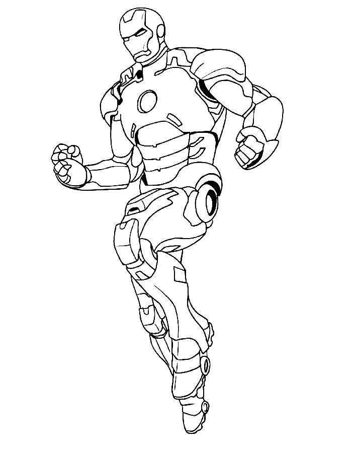 Iron Man Coloring Pages (Free Printable PDF)