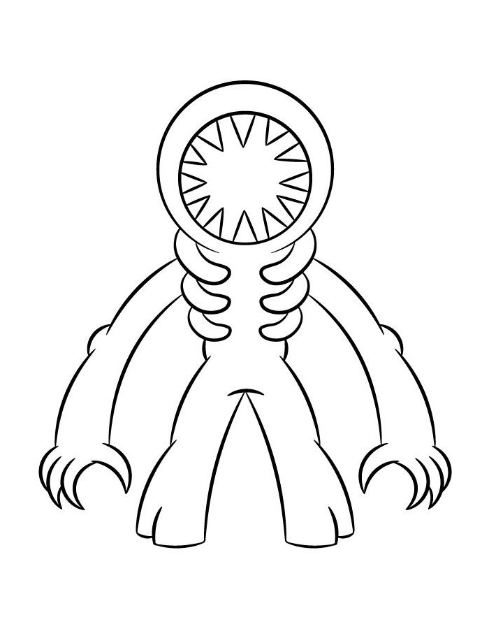 Roblox Doors Coloring Page