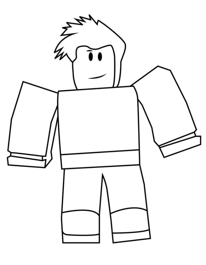 Roblox Coloring Pages (Free Printable PDF)