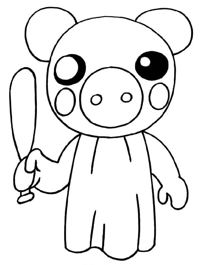 Roblox coloring page