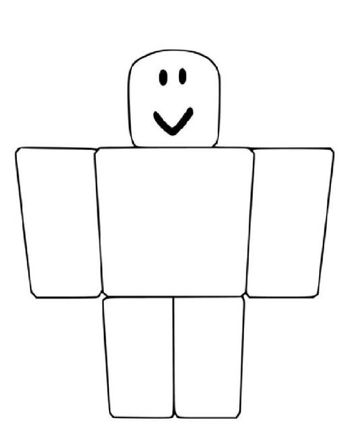 Roblox Printing Coloring Page
