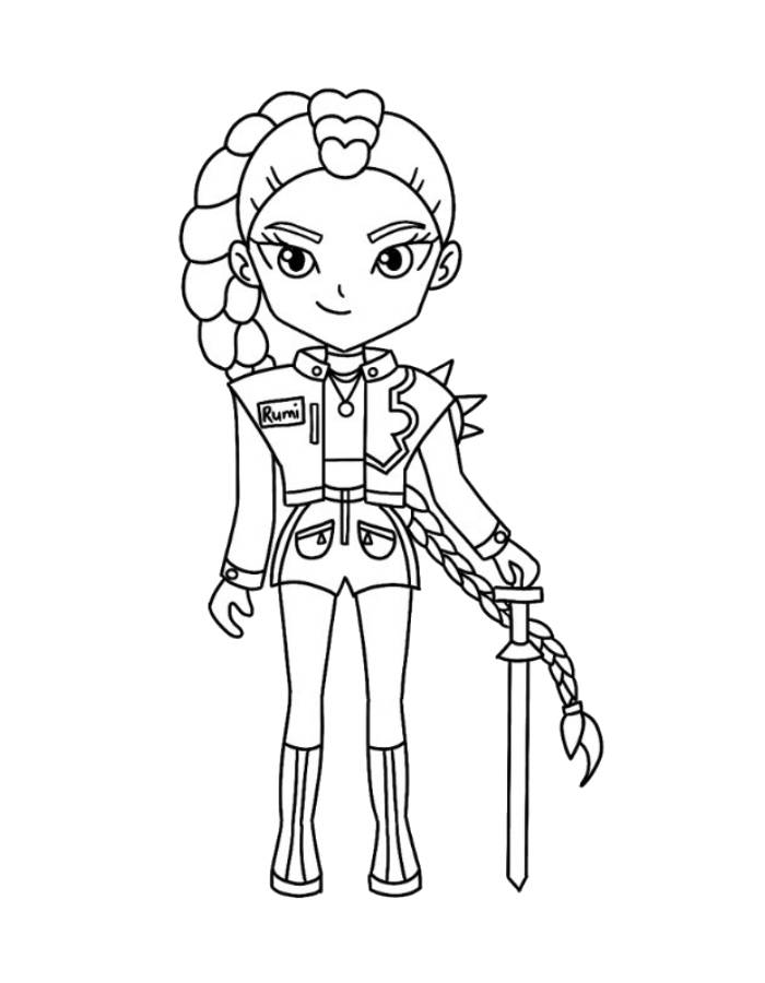 Rumi Kpop Demon Hunters Picture