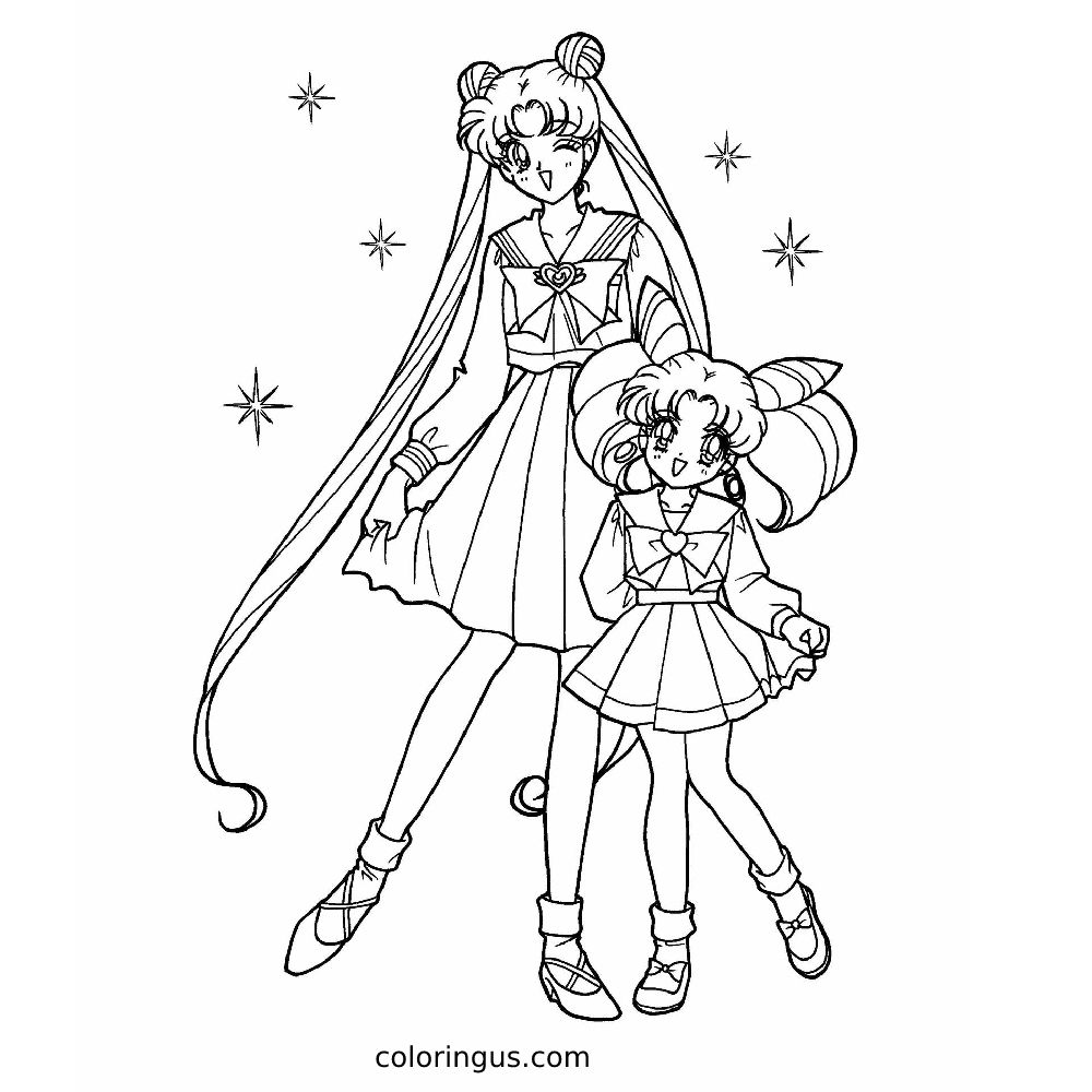 Sailor Moon  coloring page