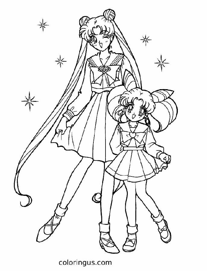 Sailor Moon Coloring Page